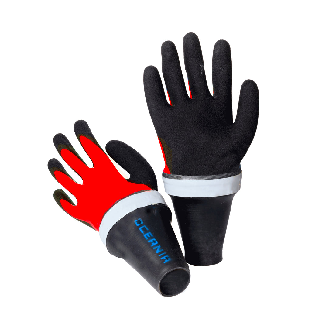 Oceania Gloves Red Fish Deep Water